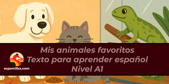 Un gato, un perro y una lagartija