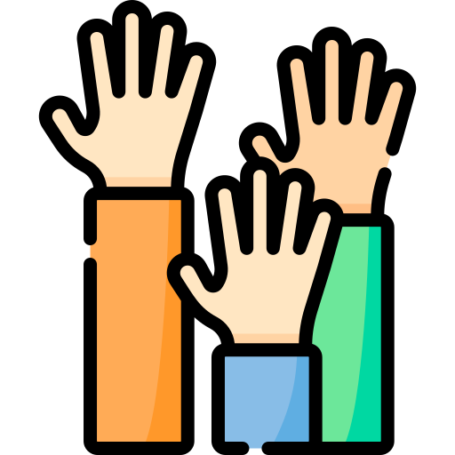 Levantar la mano
